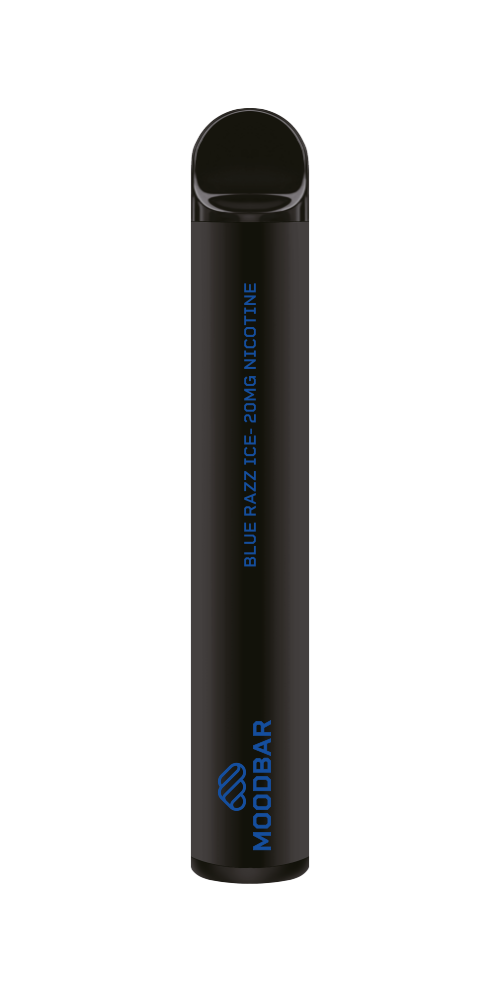 MOODBAR Blue Razz Ice 20mg Nicotine Disposable Vape Device