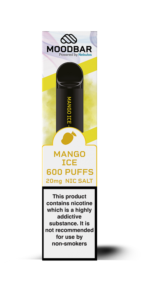 MOODBAR Mango Ice 20mg Nicotine Disposable Vape