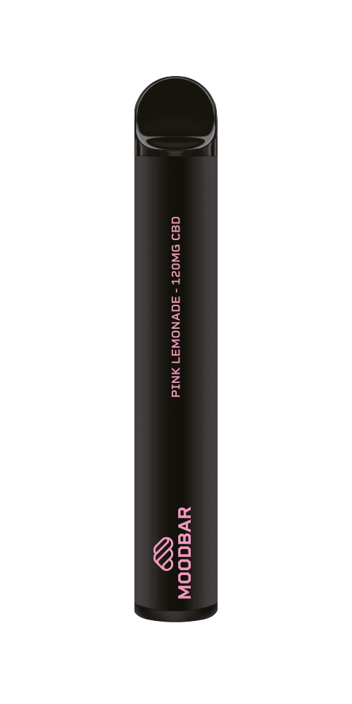MOODBAR Pink Lemonade Ice 120mg CBD Disposable Vape Device